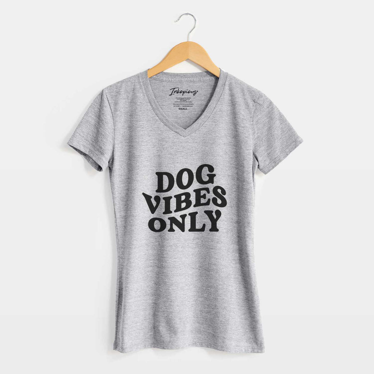 Dog Vibes Only - Women&#39;s V-neck Shirt