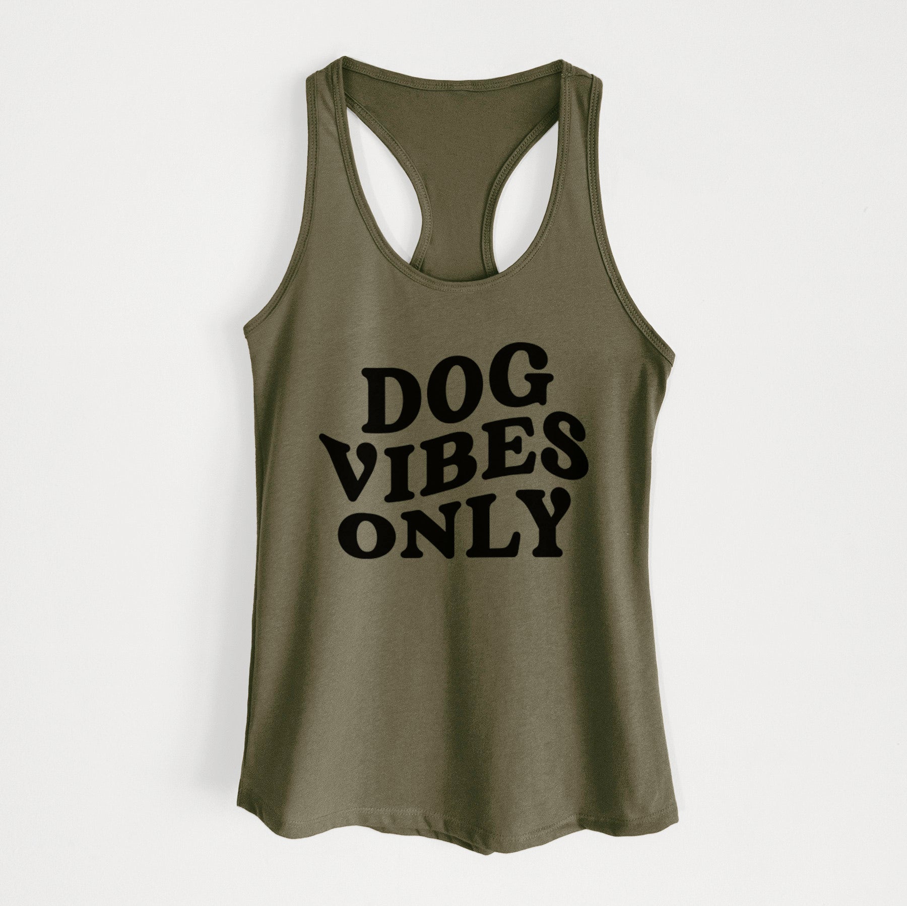 Dog Vibes Only - Women's Racerback Tanktop