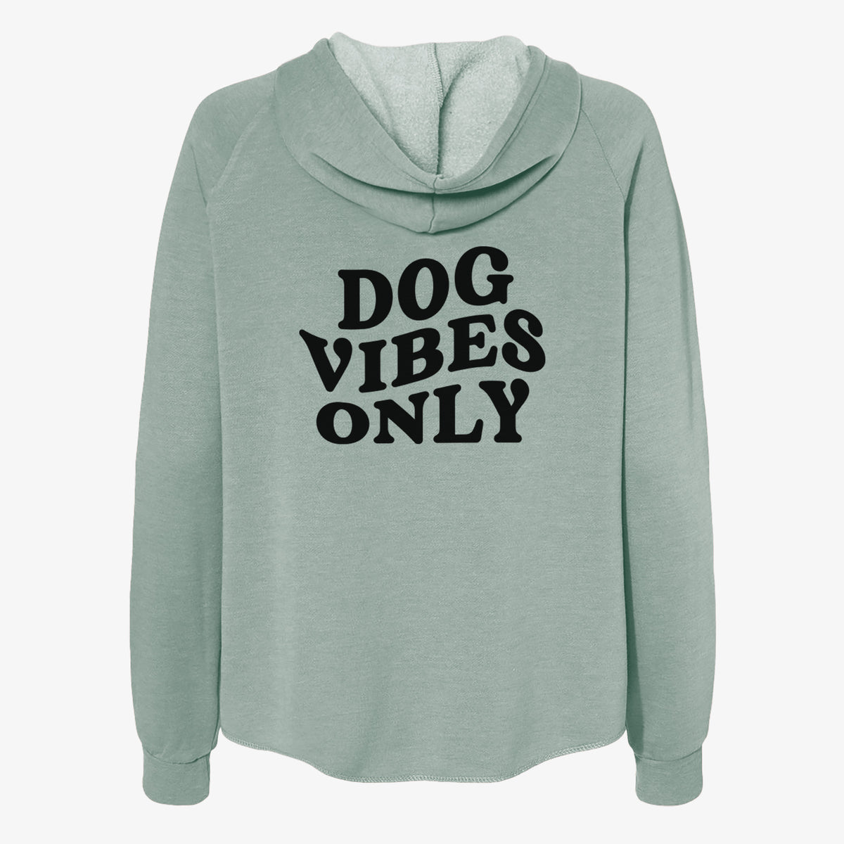Dog Vibes Only - Women's Cali Wave Zip-Up Sweatshirt