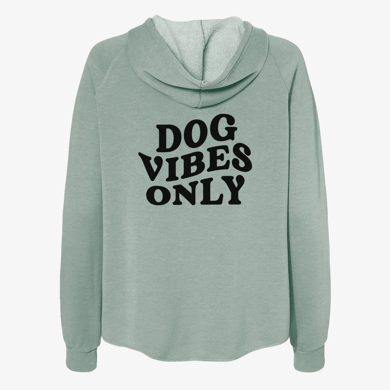 Dog Vibes Only - Women's Cali Wave Zip-Up Sweatshirt