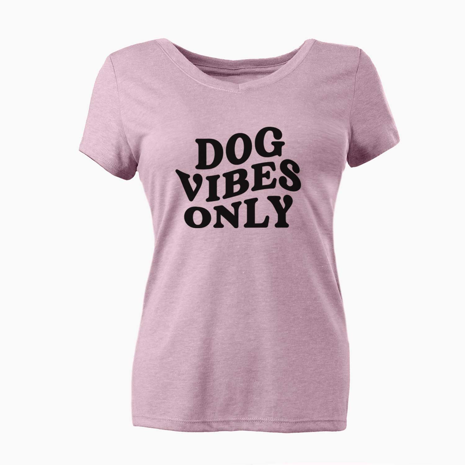 Dog Vibes Only - Women's V-neck Shirt