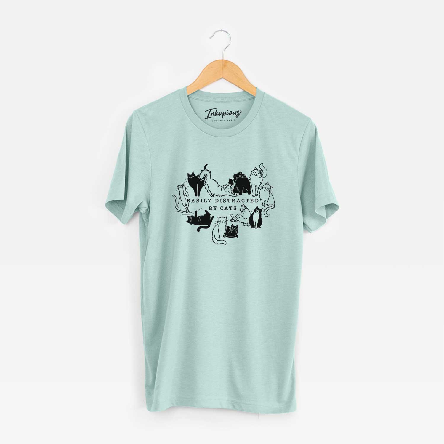 Easily Distracted by Cats - Unisex Crewneck