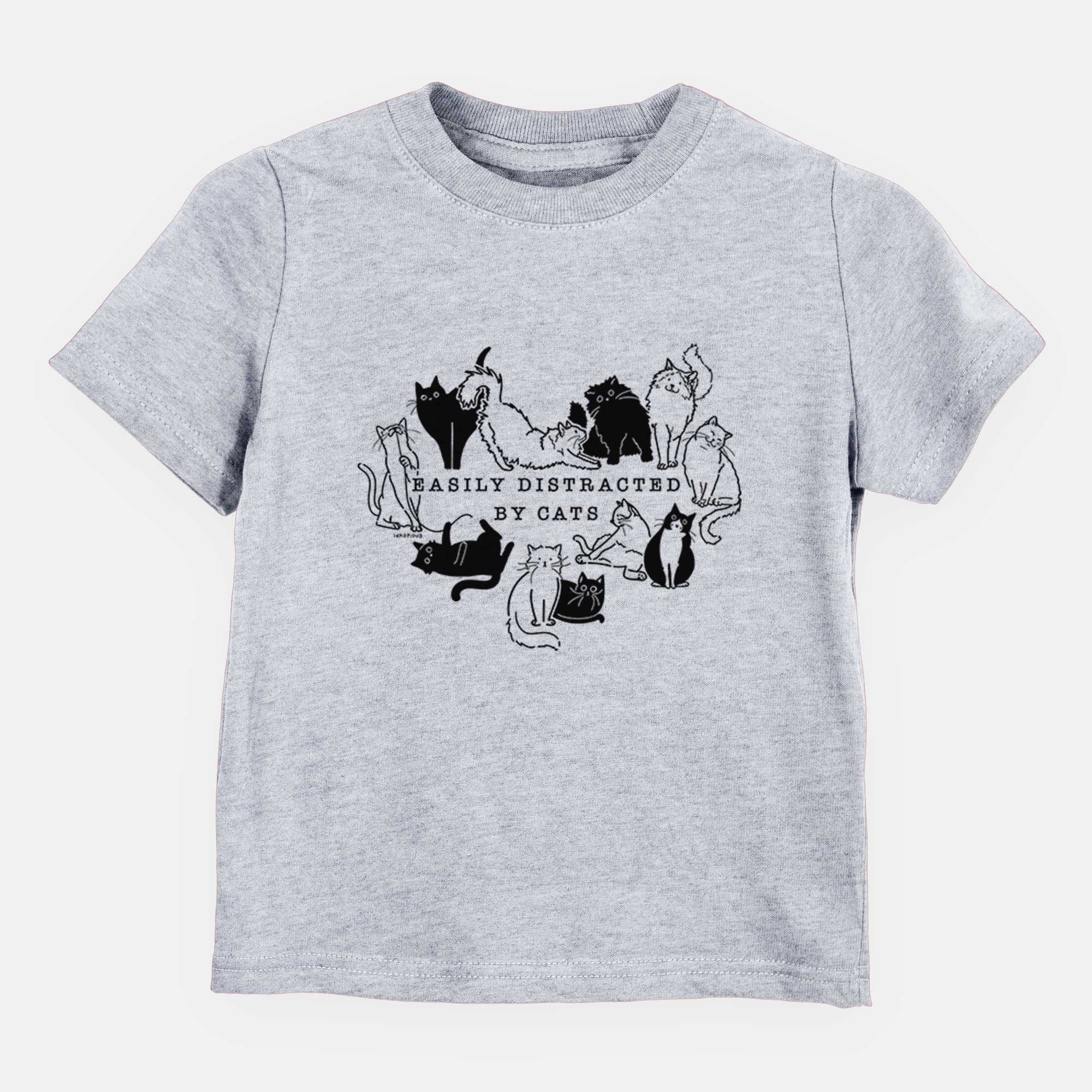 Easily Distracted by Cats - Kids/Youth/Toddler Shirt