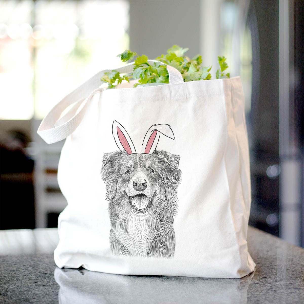 Aussie Parker the Australian Shepherd - Tote Bag