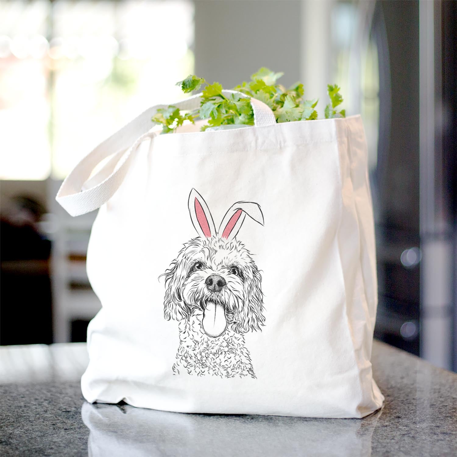 Barney the Cavachon - Tote Bag