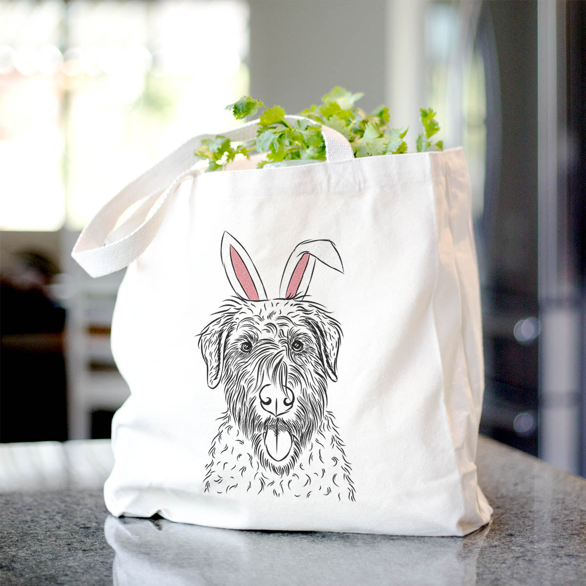 Chester the Soft Coated Wheaten Terrier - Tote Bag