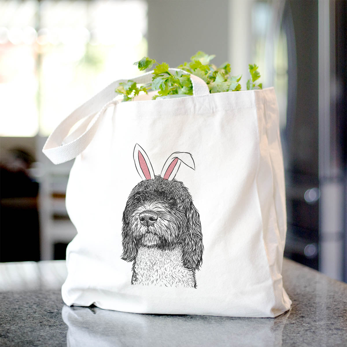 Chris the Portuguese Water Dog - Tote Bag