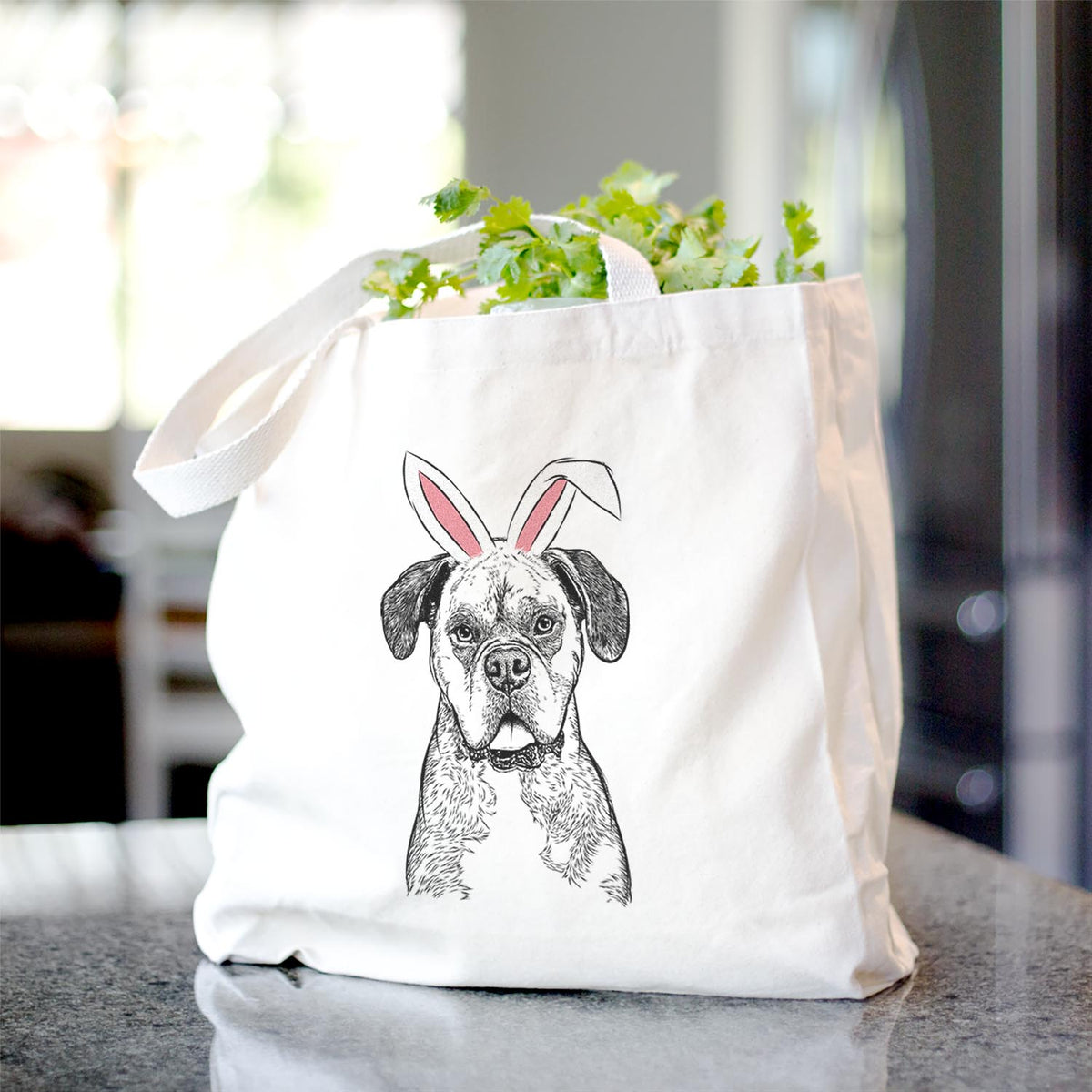 Floydie Bear the Boxer - Tote Bag