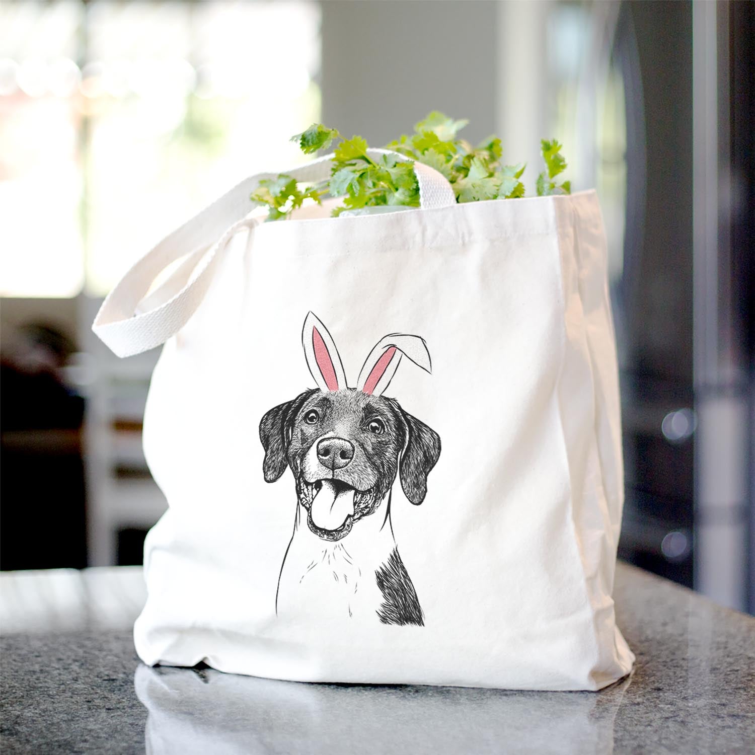 Harper the Mixed Breed - Tote Bag