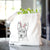 Leo the Ibizan Hound Bull Mastiff Mix - Tote Bag