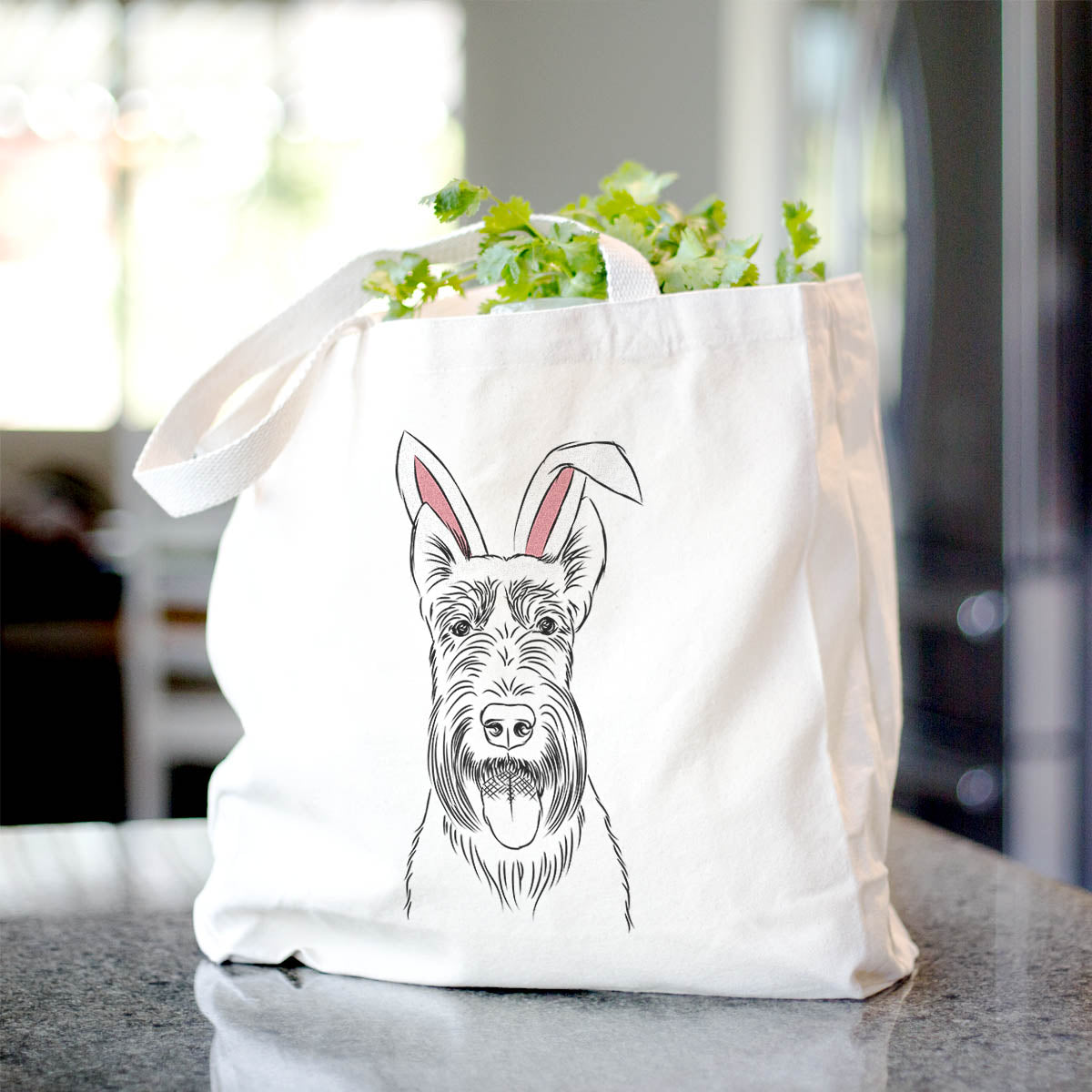 Oswald the Scottish Terrier - Tote Bag