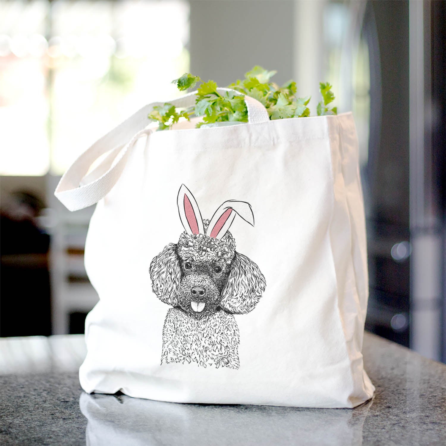 George the Toy Poodle - Tote Bag