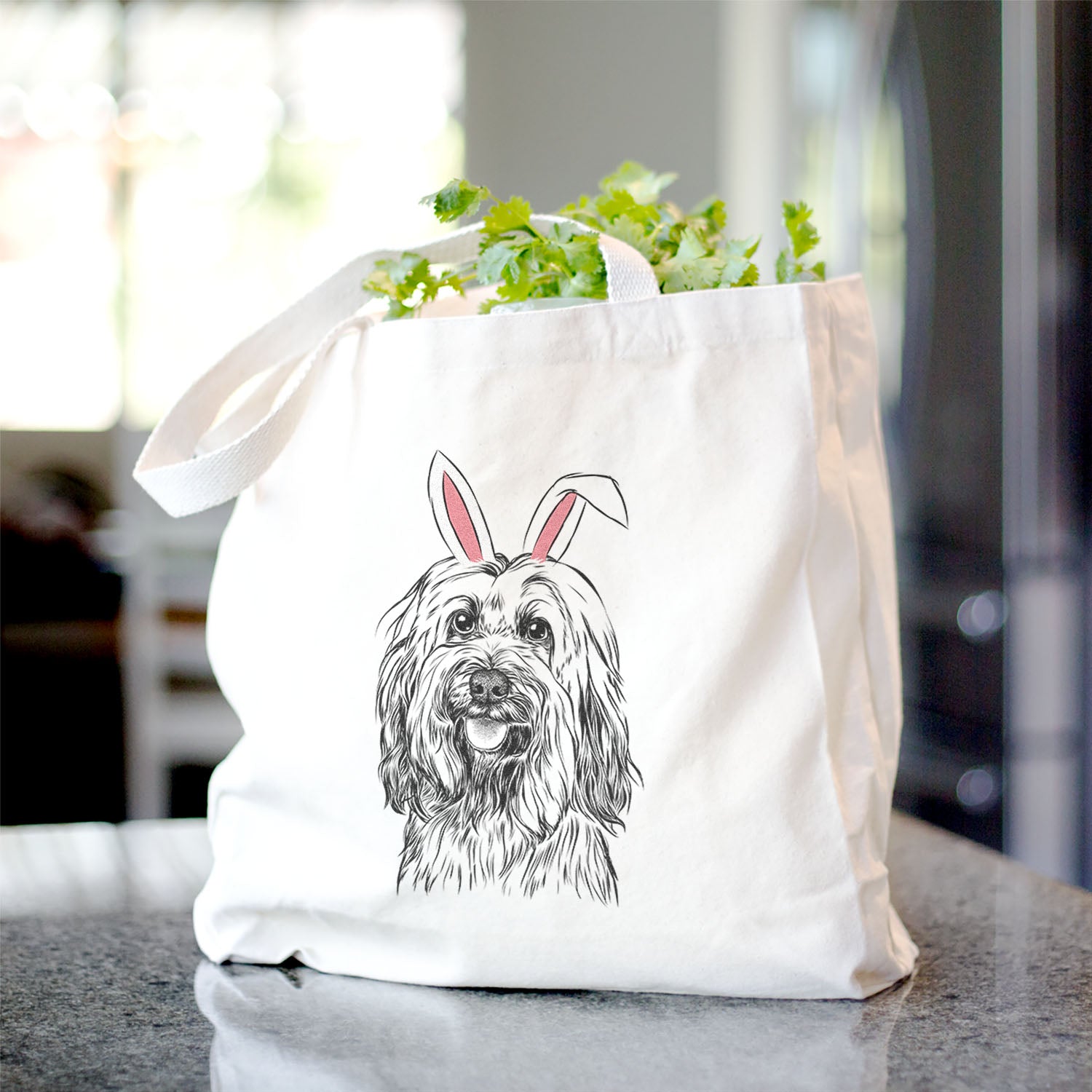 Rime the Tibetan Terrier - Tote Bag