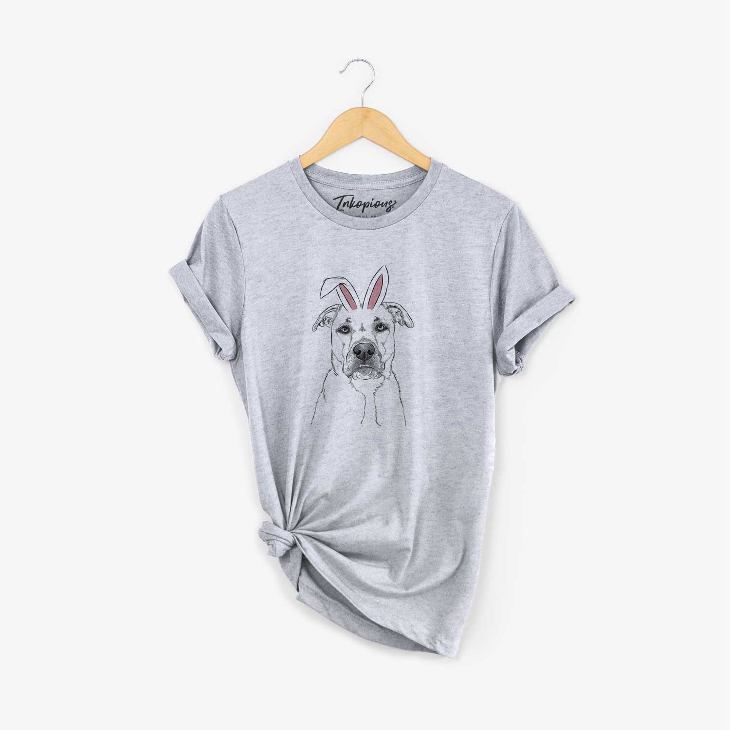 Easter Abby the Boxer Beagle Mix - Unisex Crewneck