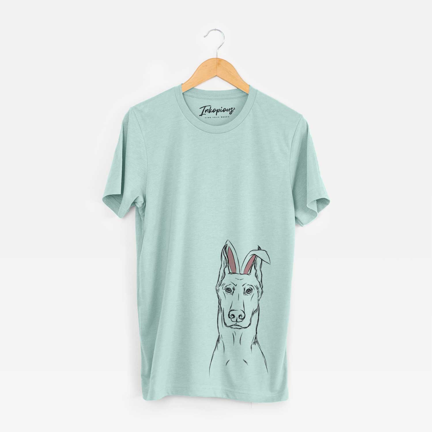 Easter Ace the Doberman Pinscher - Unisex Crewneck