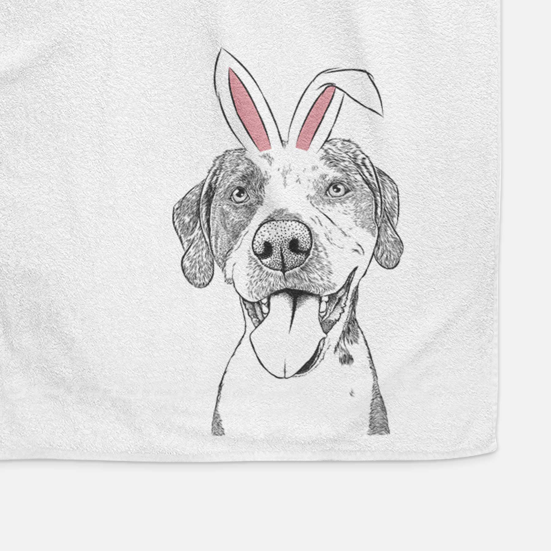 Ace Boogie the Mixed Breed Decorative Hand Towel