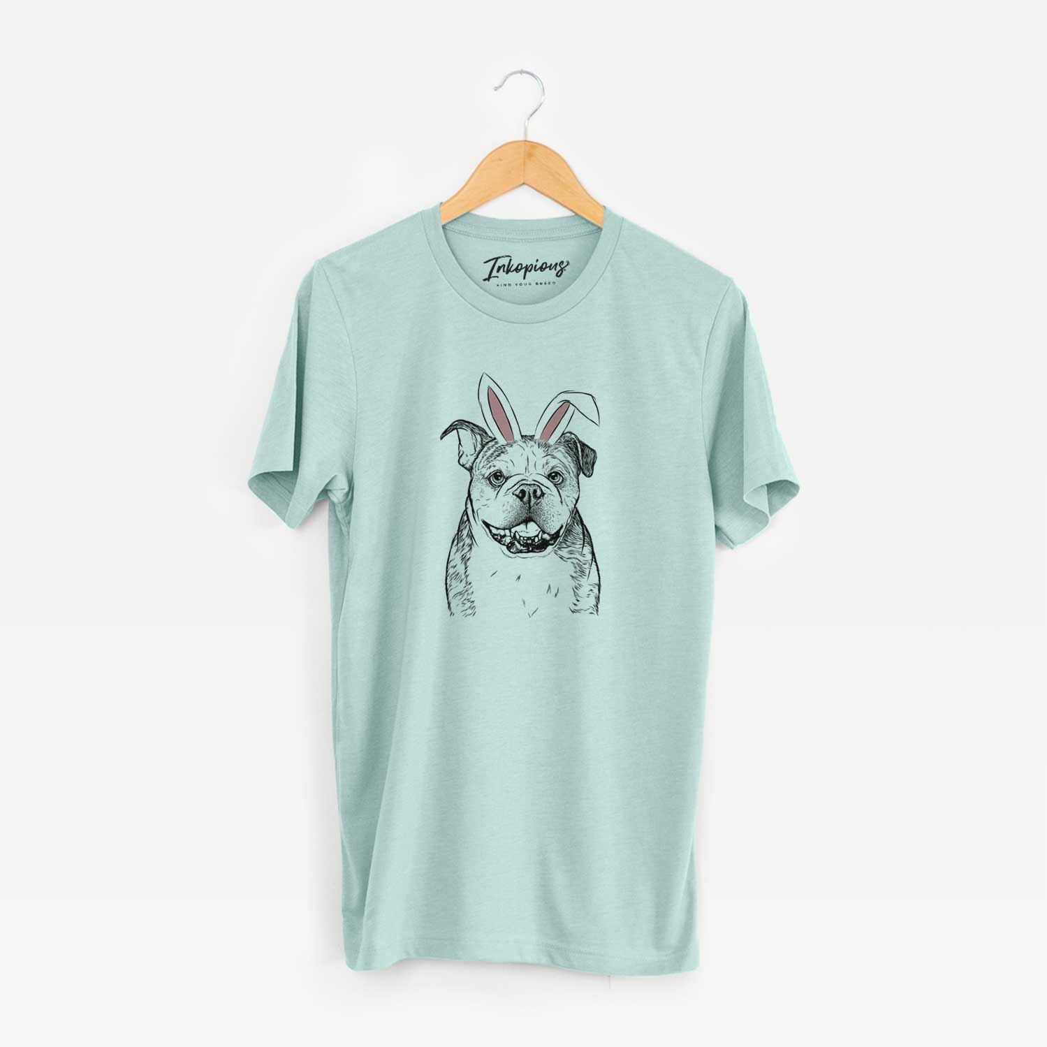 Easter Agatha the Boston Bulldog - Unisex Crewneck