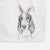 Aline the Irish Red and White Setter Decorative Hand Towel