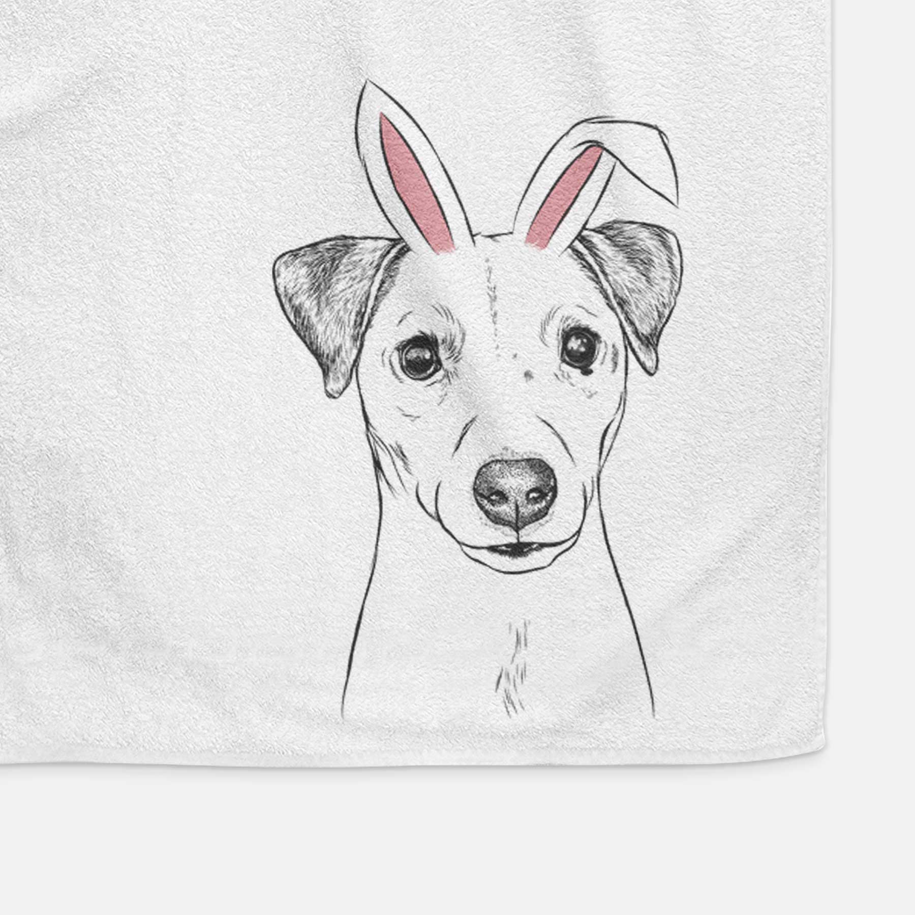 Ally the Jack Russell Terrier Decorative Hand Towel