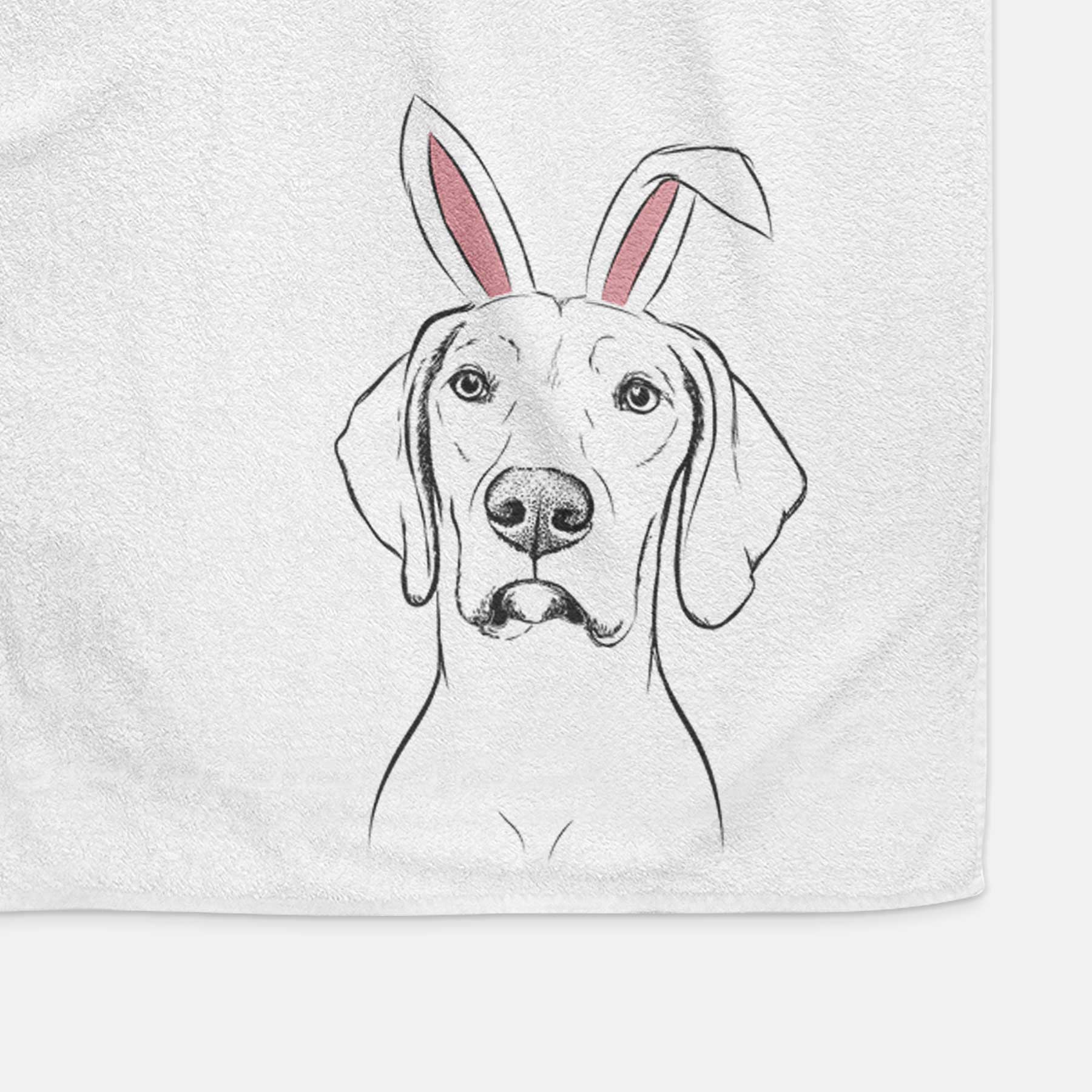 Almond the Vizmaraner Decorative Hand Towel