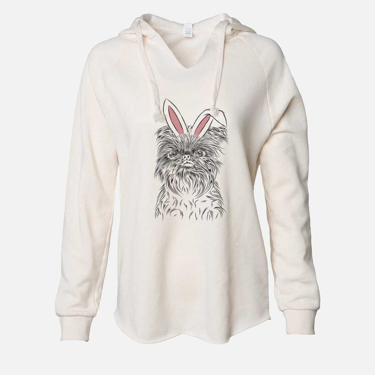 Easter Alo the Brussels Griffon - Cali Wave Hooded Sweatshirt