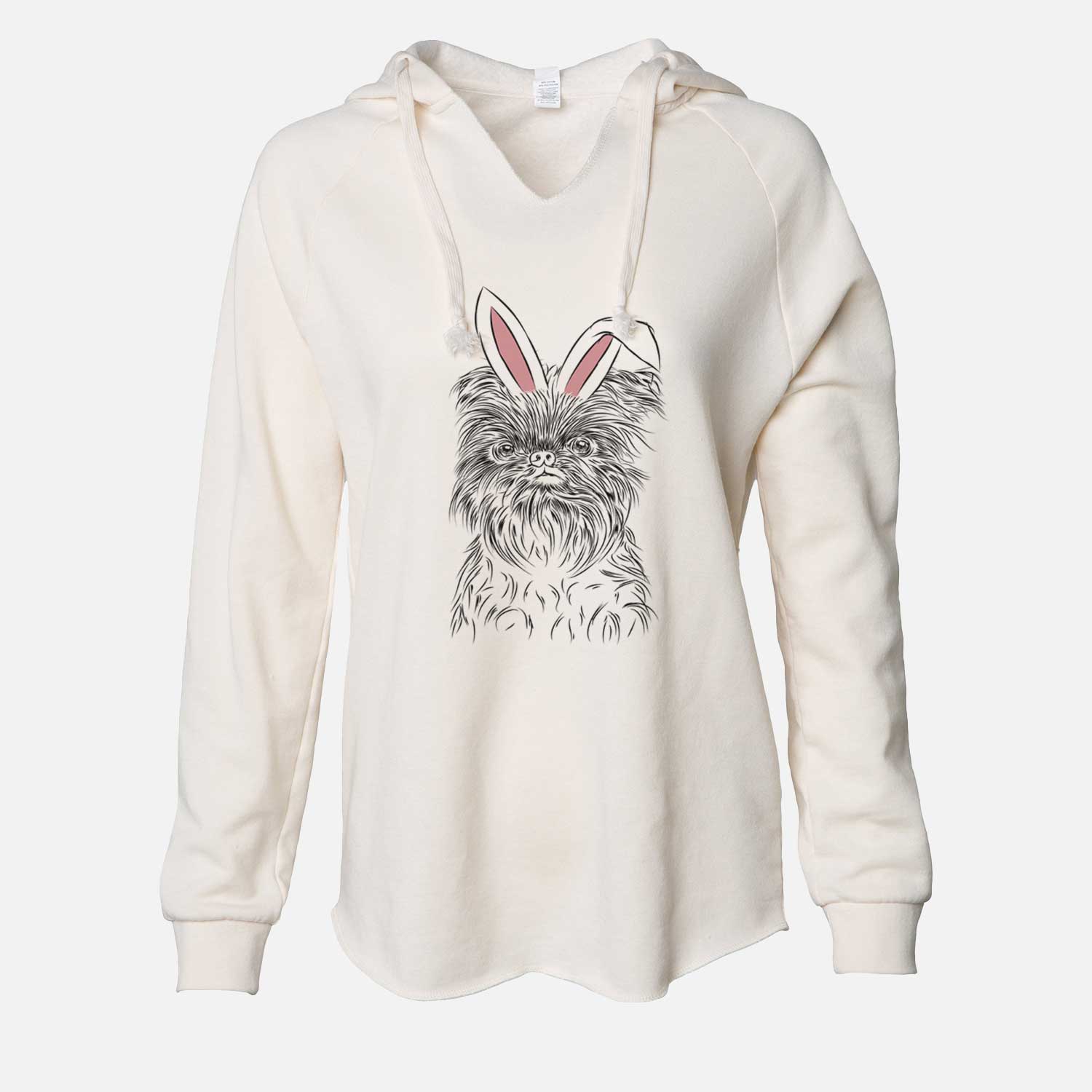 Easter Alo the Brussels Griffon - Cali Wave Hooded Sweatshirt
