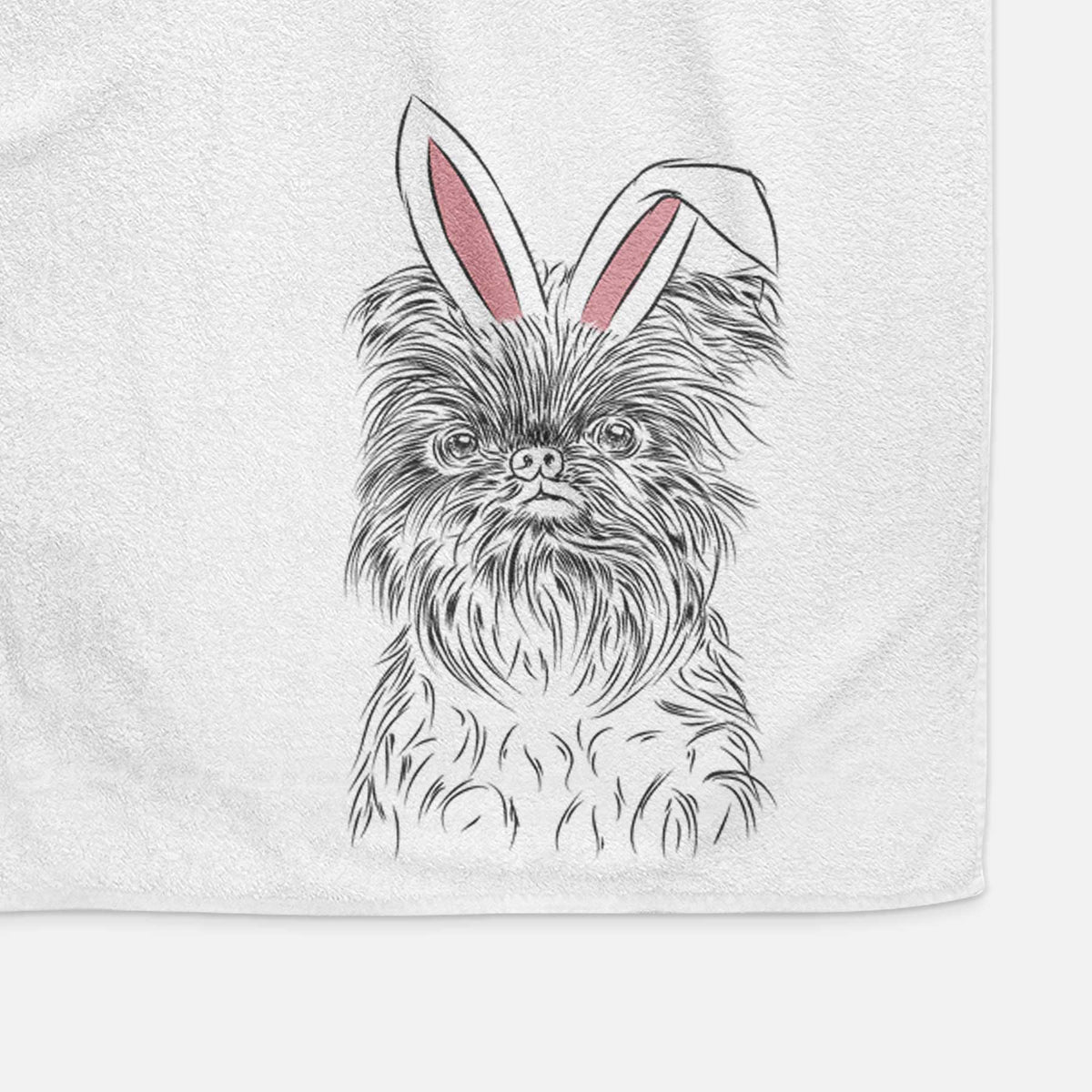 Alo the Brussels Griffon Decorative Hand Towel