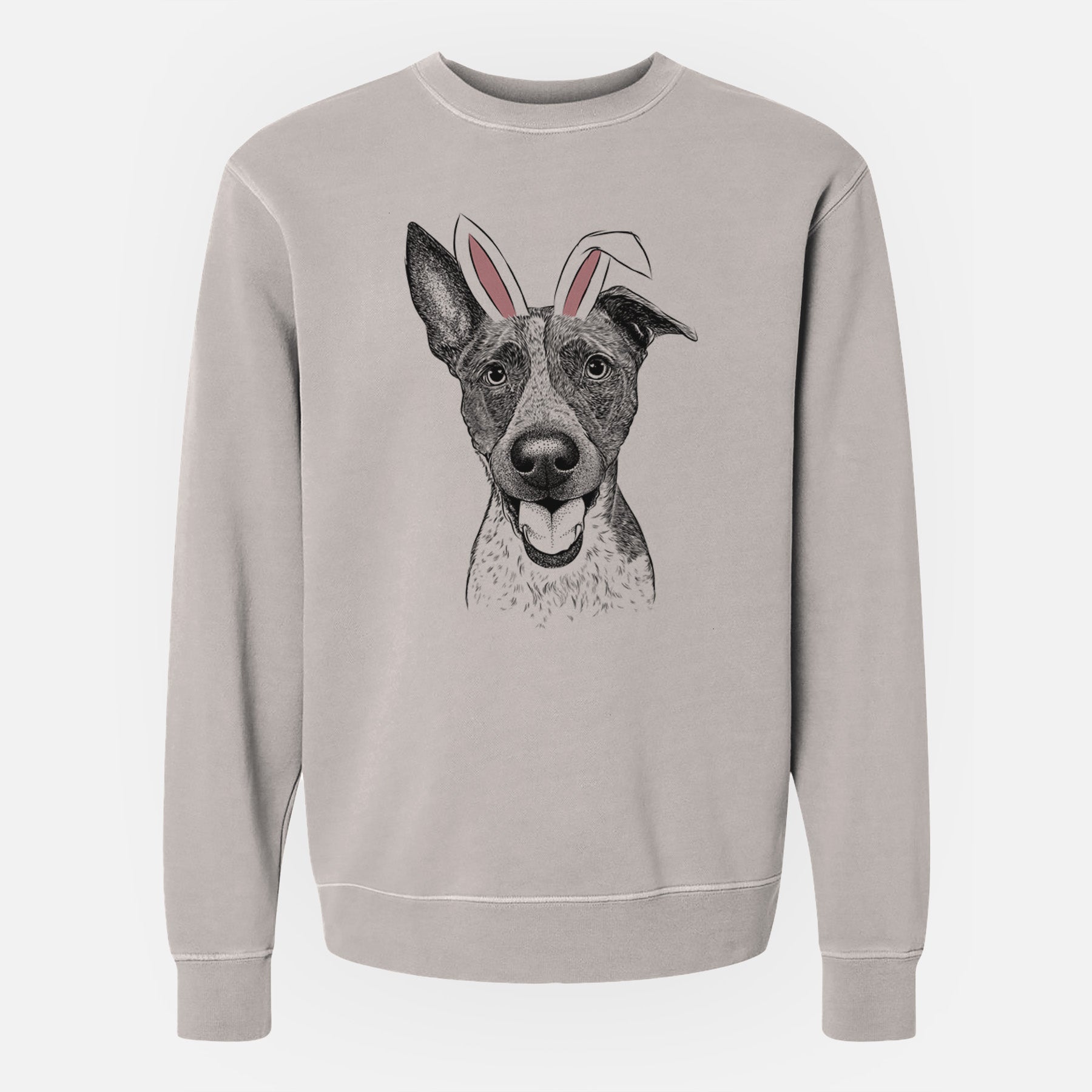 Easter Amigo the Heeler Mix - Unisex Pigment Dyed Crew Sweatshirt