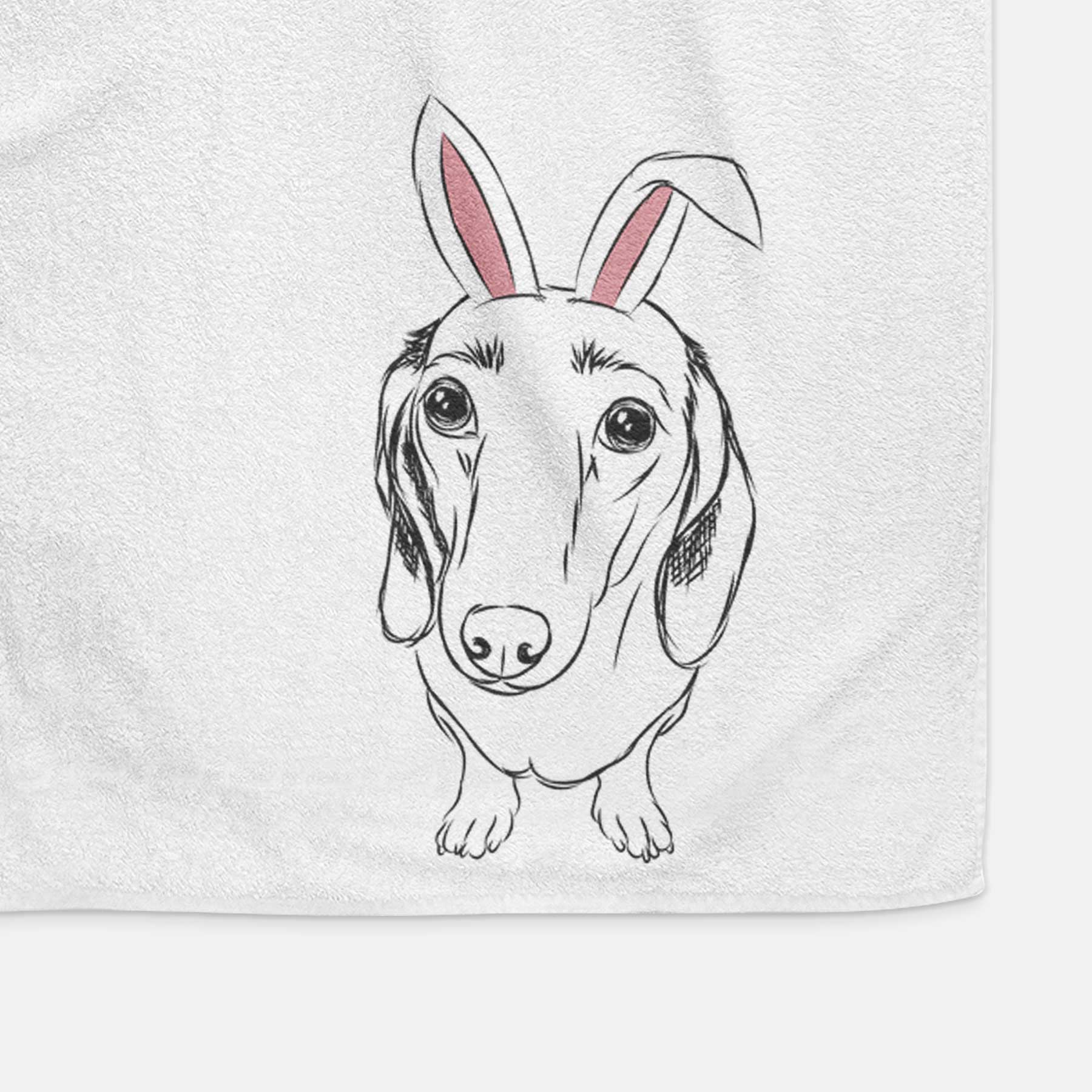 Annabelle the Dachshund Decorative Hand Towel