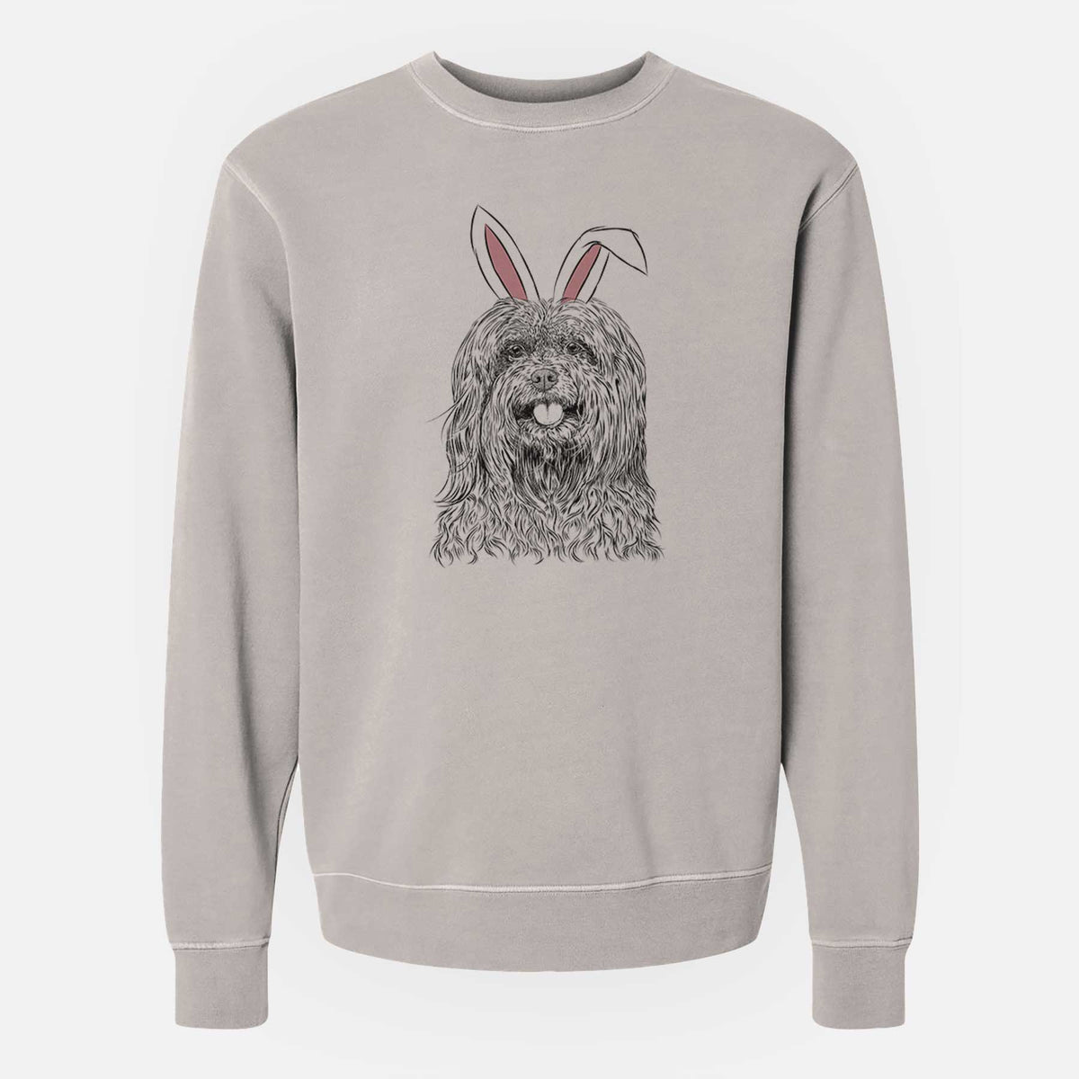 Easter Annie the Mixed Breed - Unisex Pigment Dyed Crew Sweatshirt