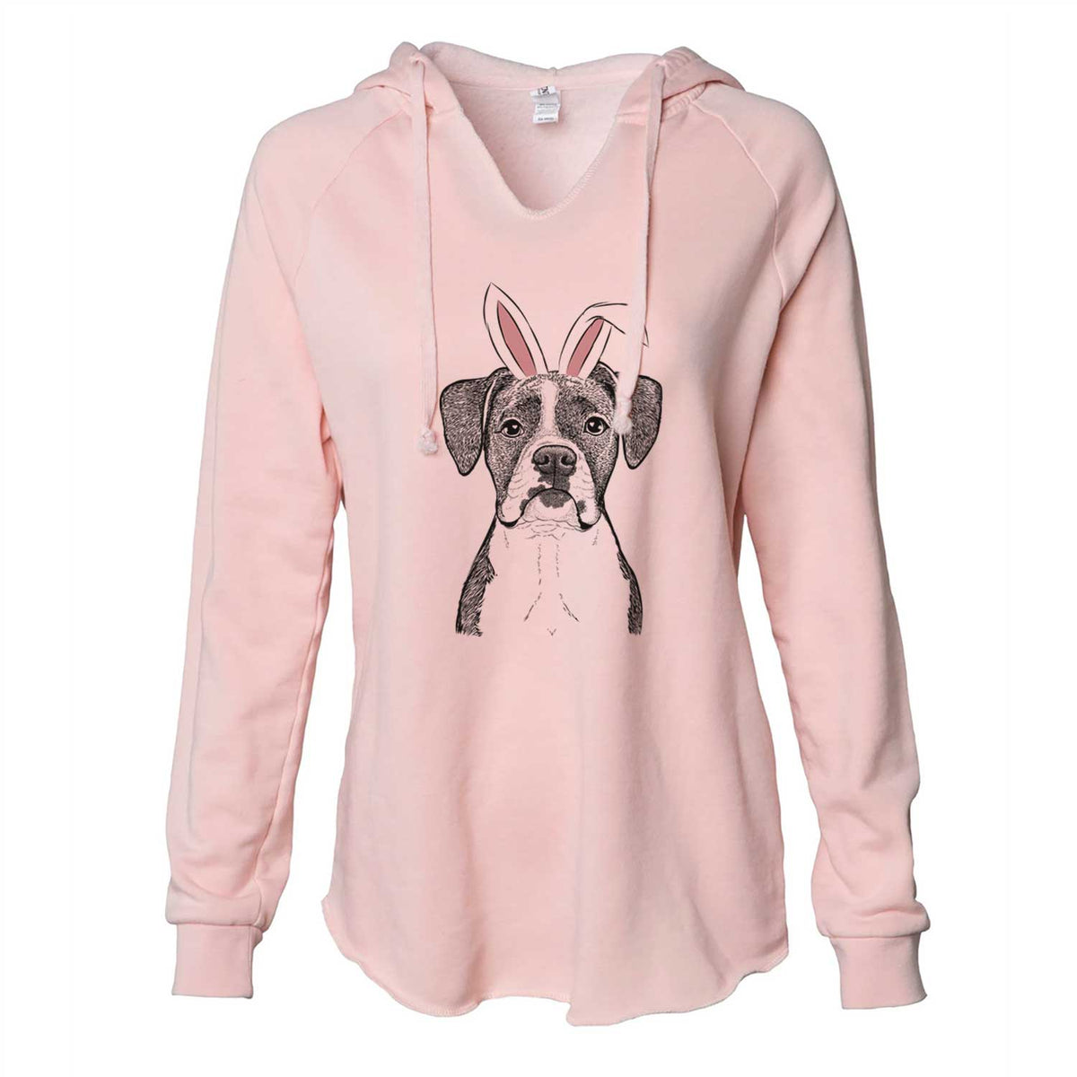 Easter Annie the Boxer - Cali Wave Hooded Sweatshirt