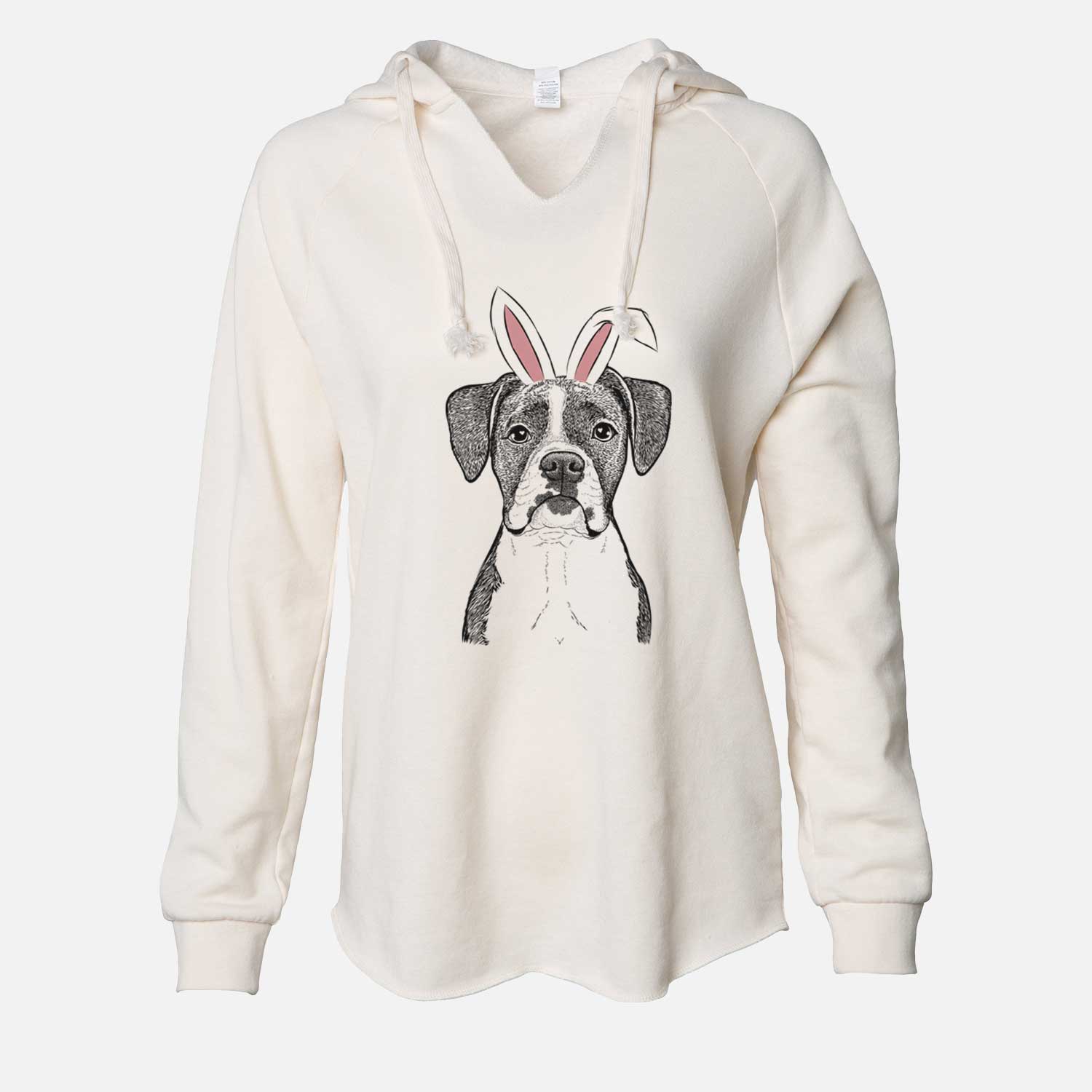 Easter Annie the Boxer - Cali Wave Hooded Sweatshirt