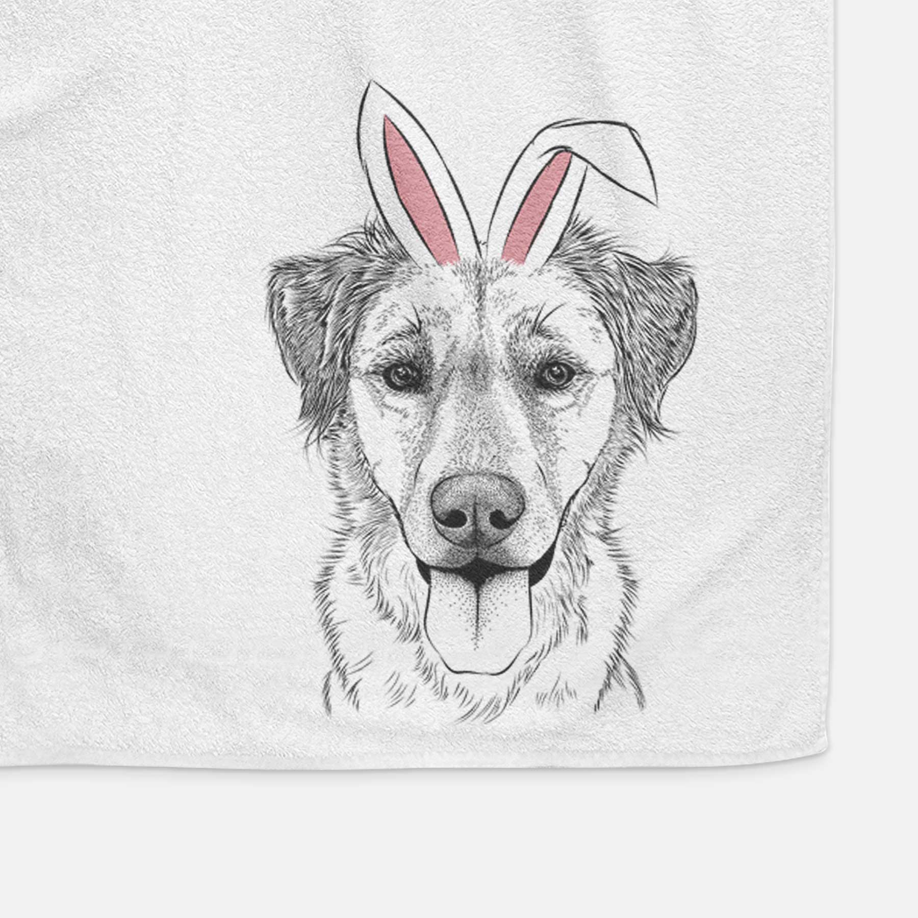 Apollo the Mixed Breed Decorative Hand Towel