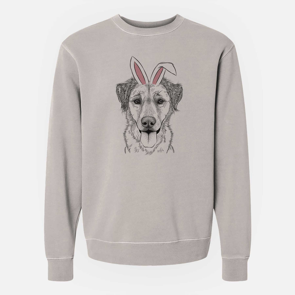 Easter Apollo the Mixed Breed - Unisex Pigment Dyed Crew Sweatshirt
