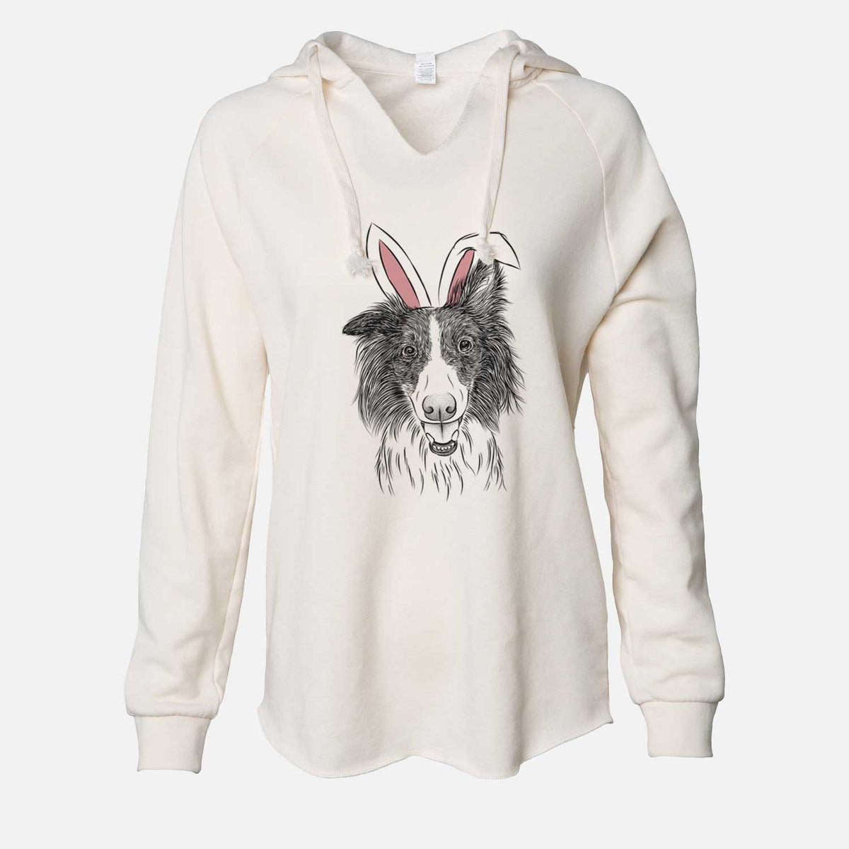 Easter Archie the Silken Windhound - Cali Wave Hooded Sweatshirt