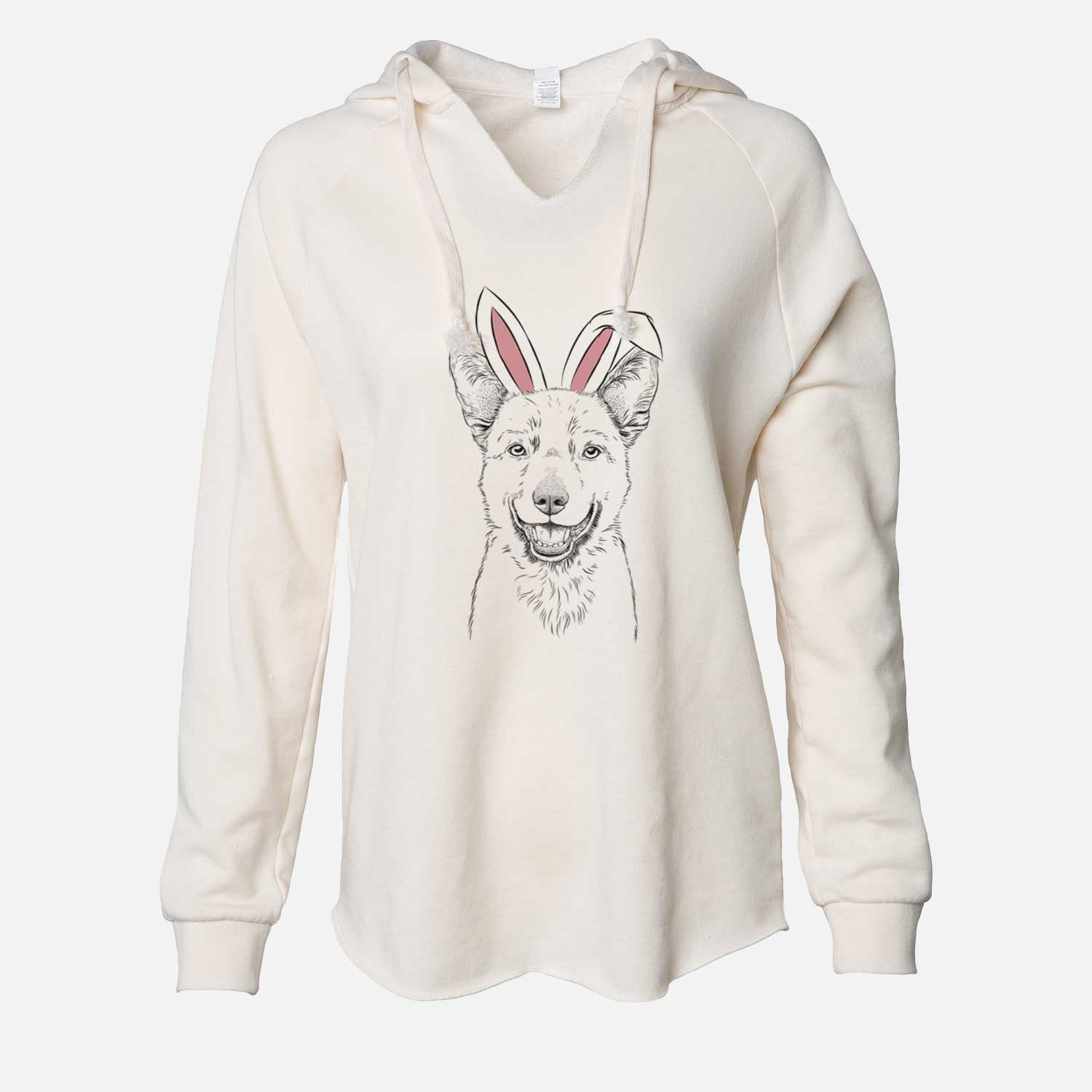 Easter Arden the Australian Kelpie - Cali Wave Hooded Sweatshirt