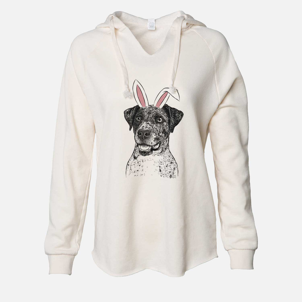 Easter Argos the Catahoula - Cali Wave Hooded Sweatshirt