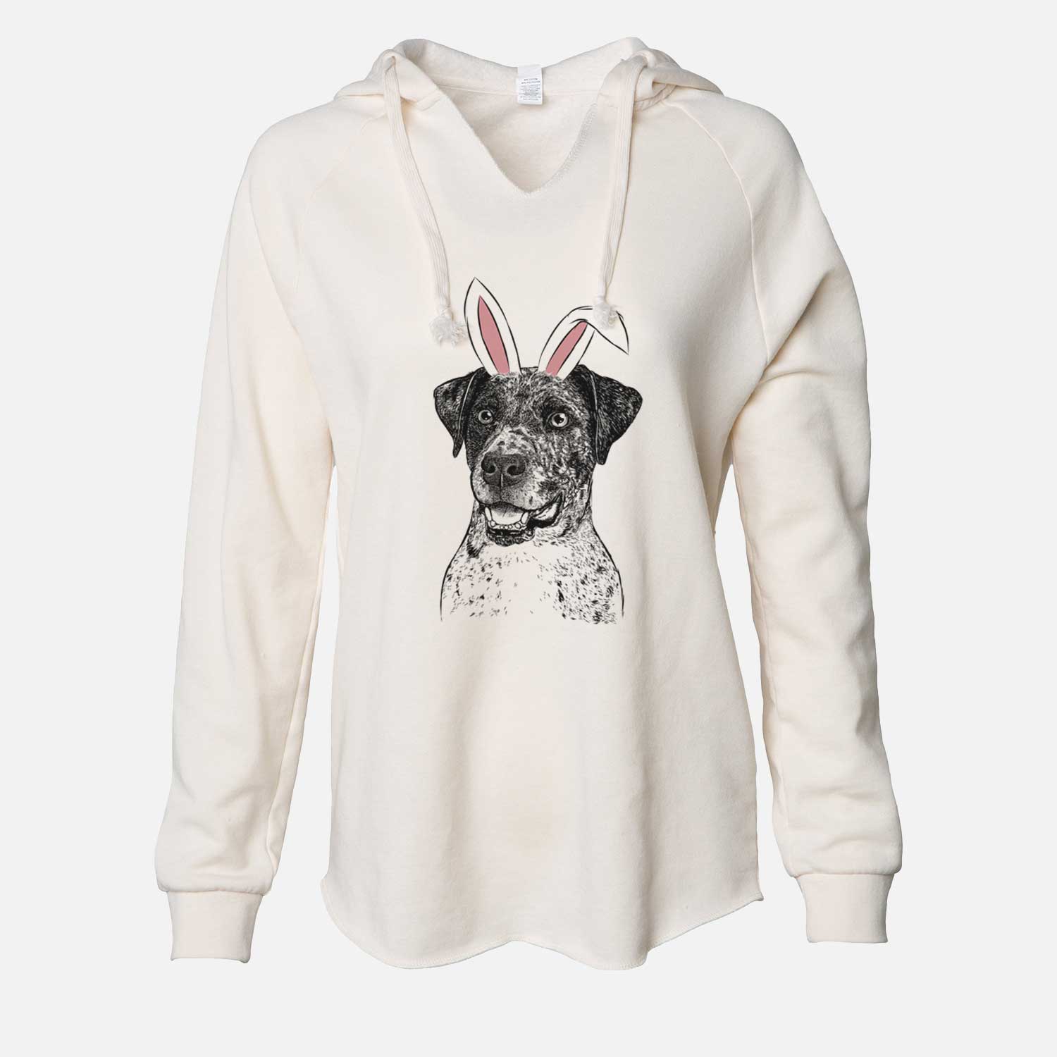 Easter Argos the Catahoula - Cali Wave Hooded Sweatshirt