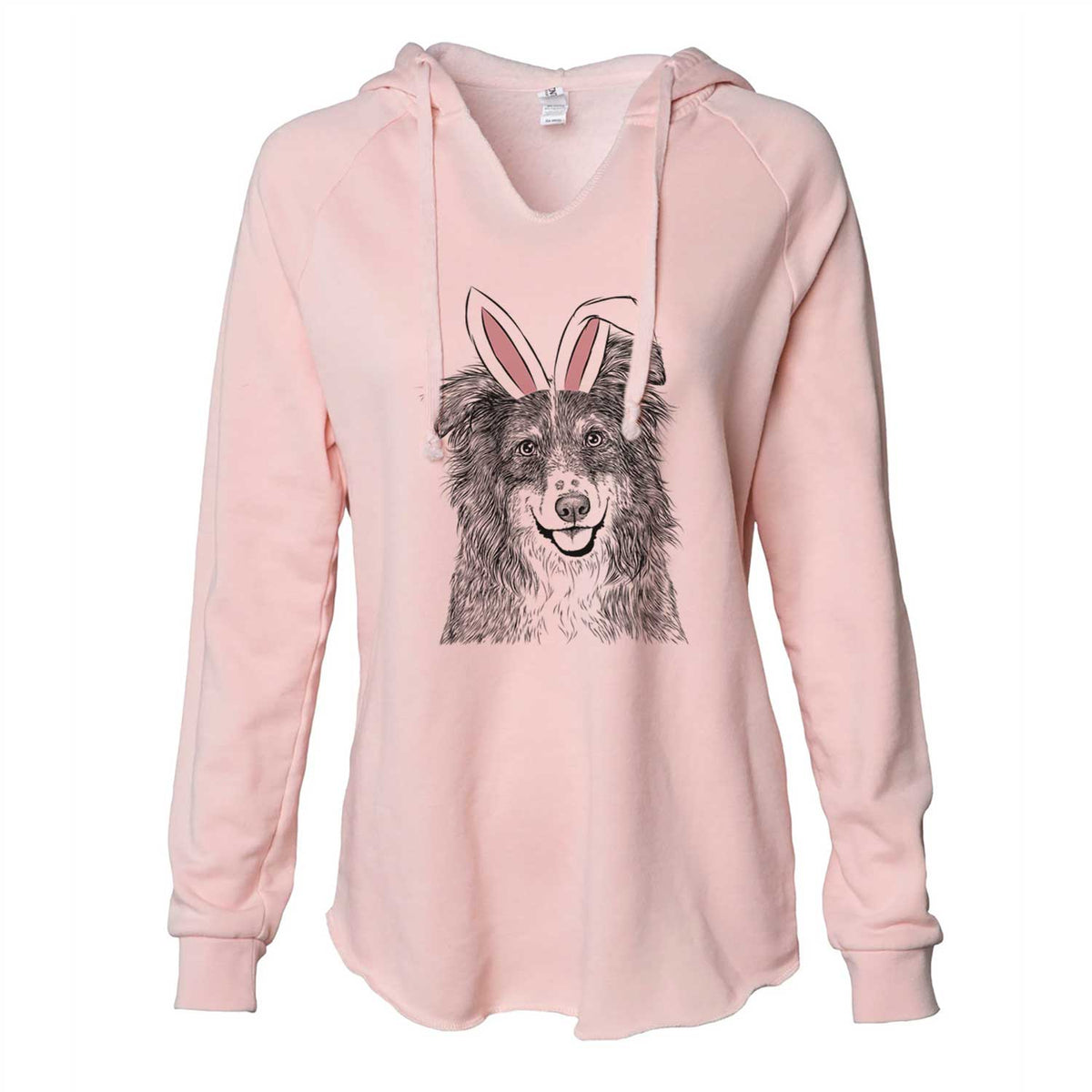 Easter Aushe the Australian Shepherd - Cali Wave Hooded Sweatshirt