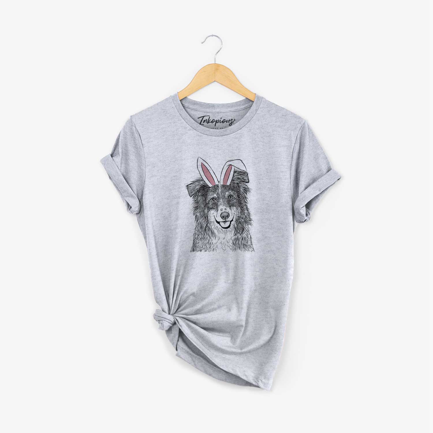 Easter Aushe the Australian Shepherd - Unisex Crewneck