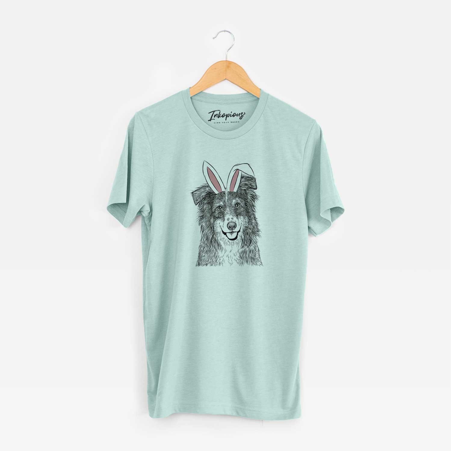Easter Aushe the Australian Shepherd - Unisex Crewneck