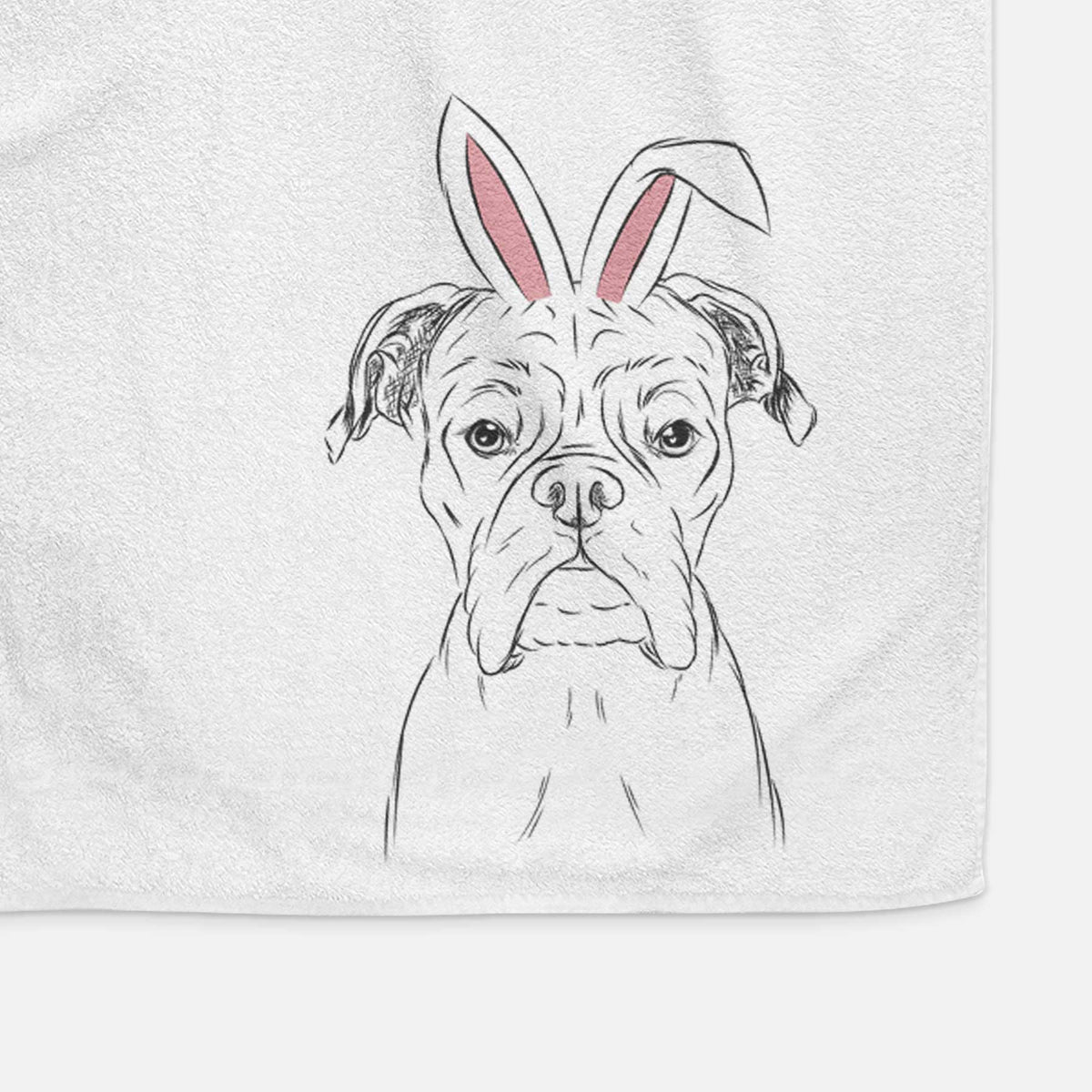 Axel the Boxer Decorative Hand Towel
