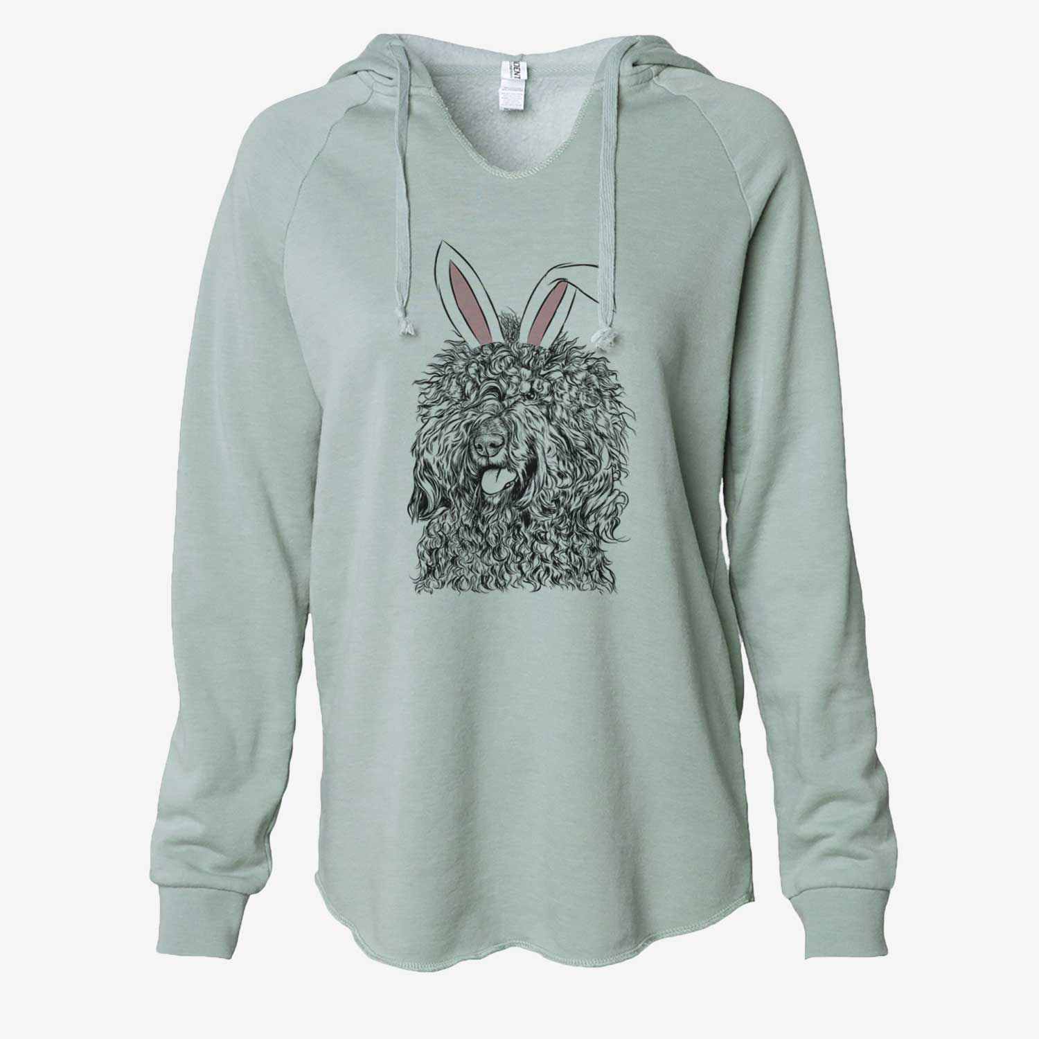 Easter Babs the Barbet - Cali Wave Hooded Sweatshirt