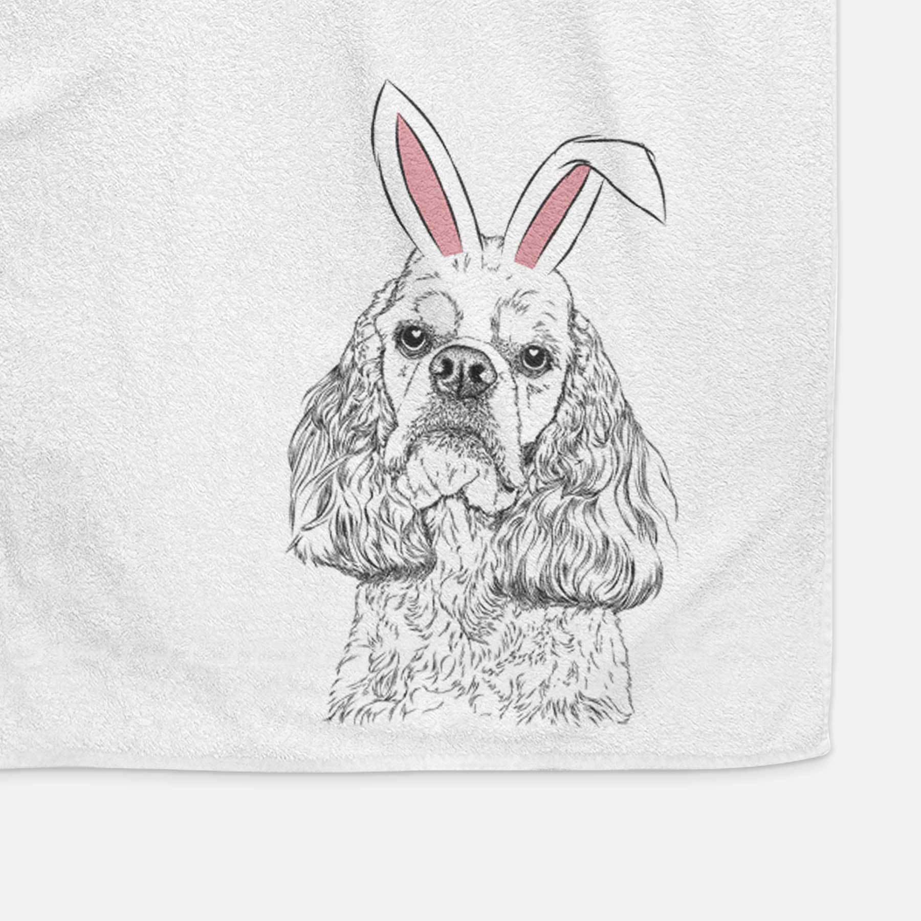 Bailey the American Cocker Spaniel Decorative Hand Towel