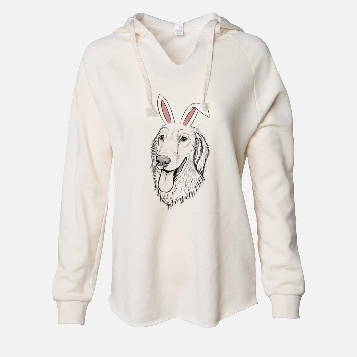 Easter Bailey the Golden Retriever - Cali Wave Hooded Sweatshirt