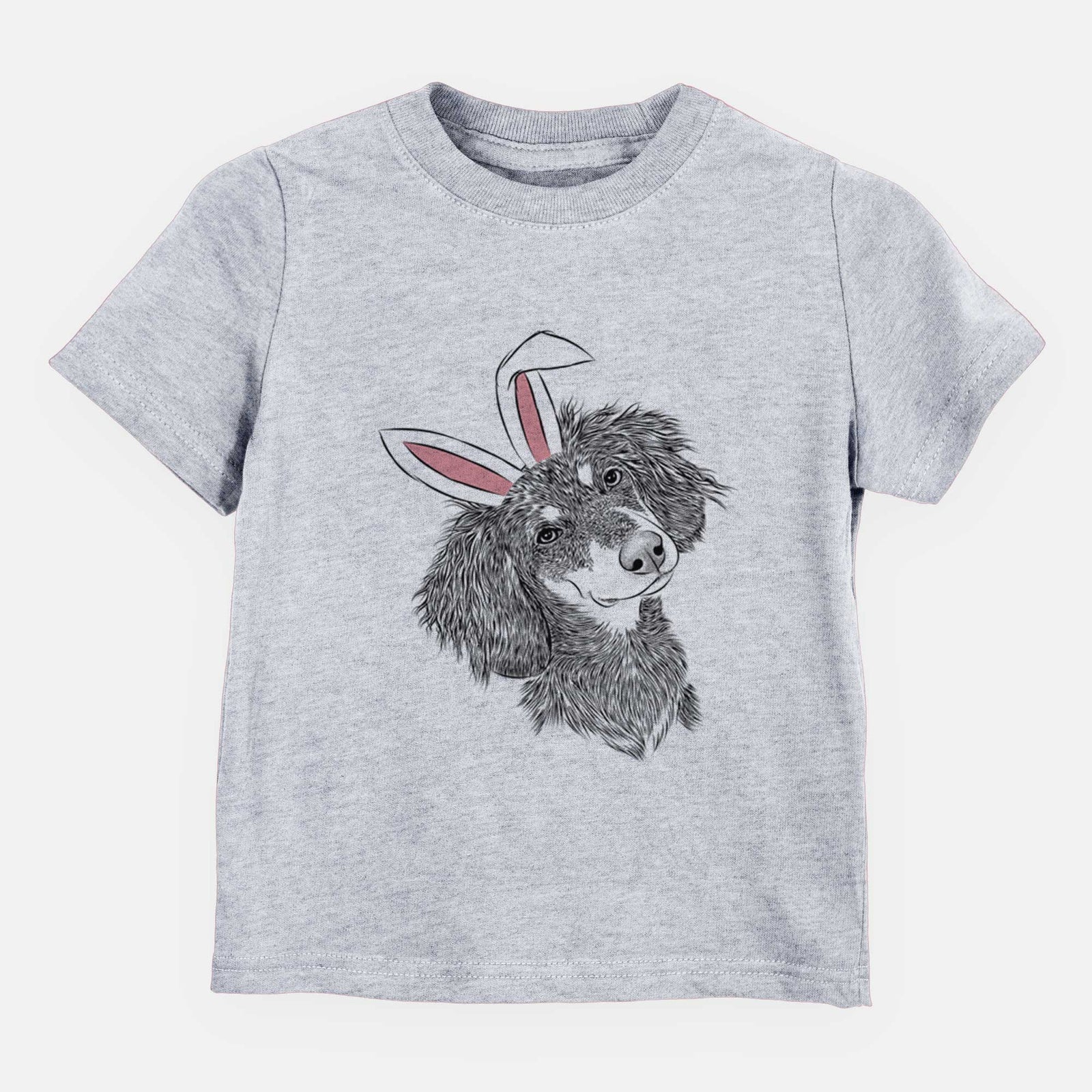 Easter Bailey the Long Haired Dachshund - Kids/Youth/Toddler Shirt