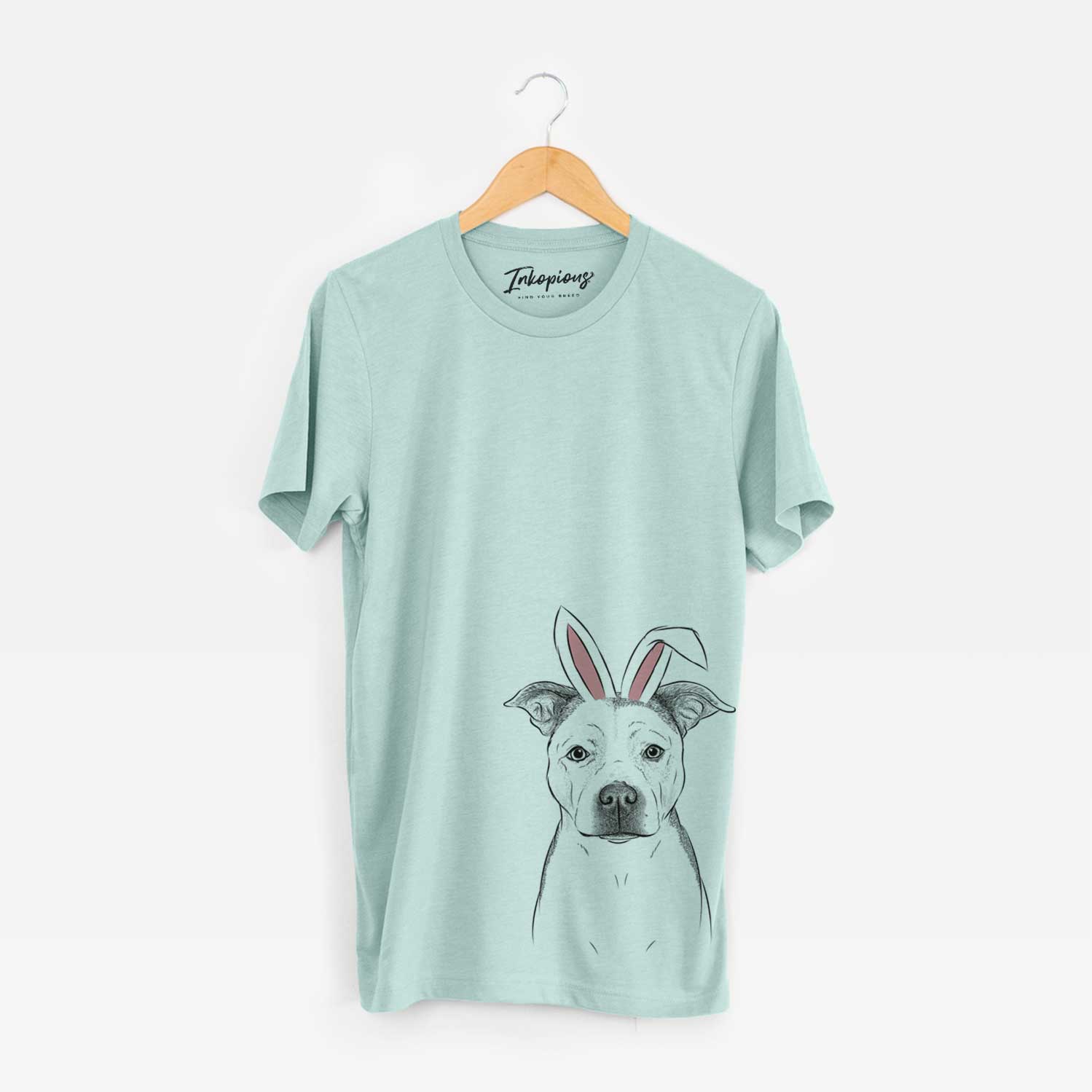 Easter Bailey the Pitbull - Unisex Crewneck