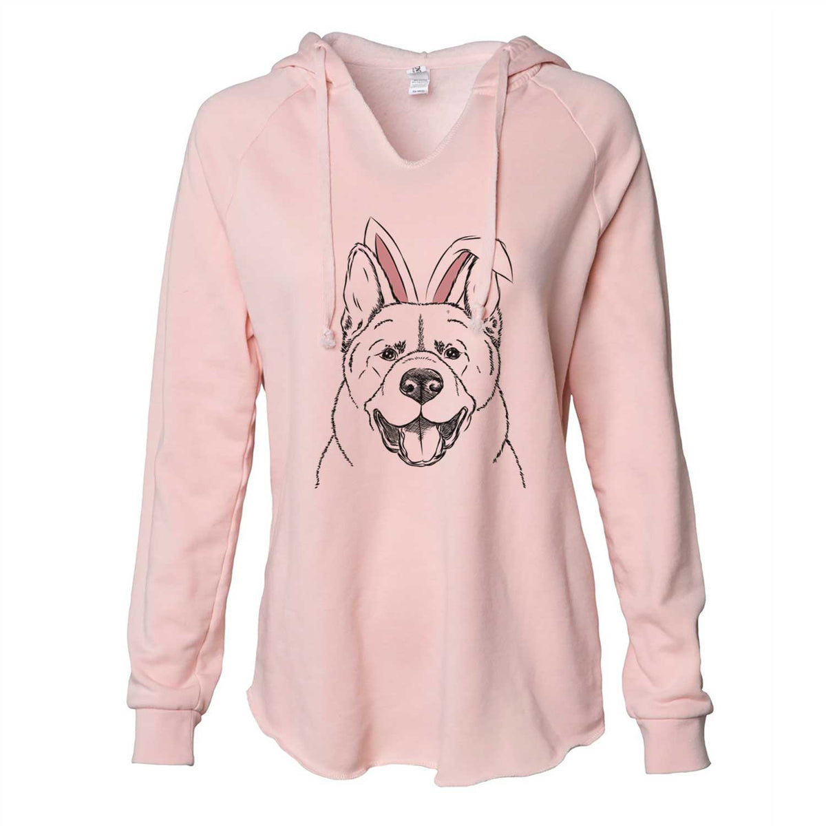 Easter Baku the Akita - Cali Wave Hooded Sweatshirt