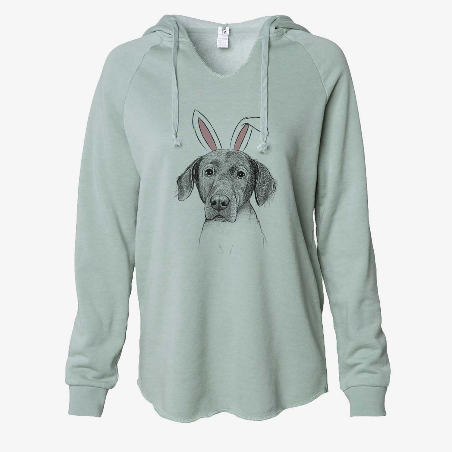 Easter Baldwin the Mixed Breed - Cali Wave Hooded Sweatshirt