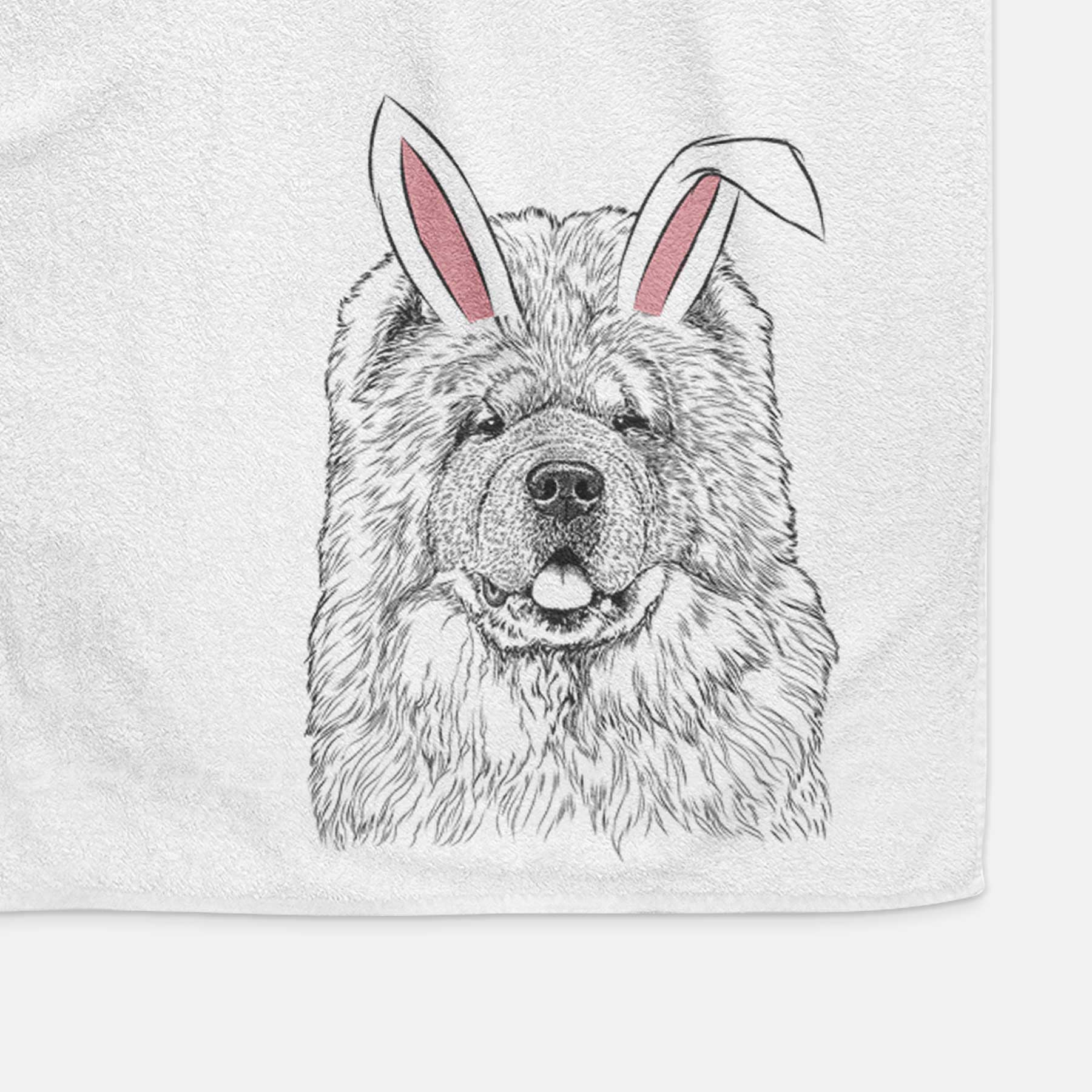 Baloo the Chow Chow Decorative Hand Towel